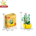 PENDRA Succulent Potted Floral Building Set