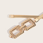PENDRA Bellaora Metal Gold Western Luxury Belt