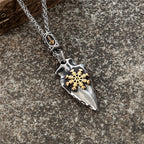 PENDRA Rune Vegvisir Necklace