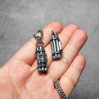 PENDRA Time Bang Steel Necklace