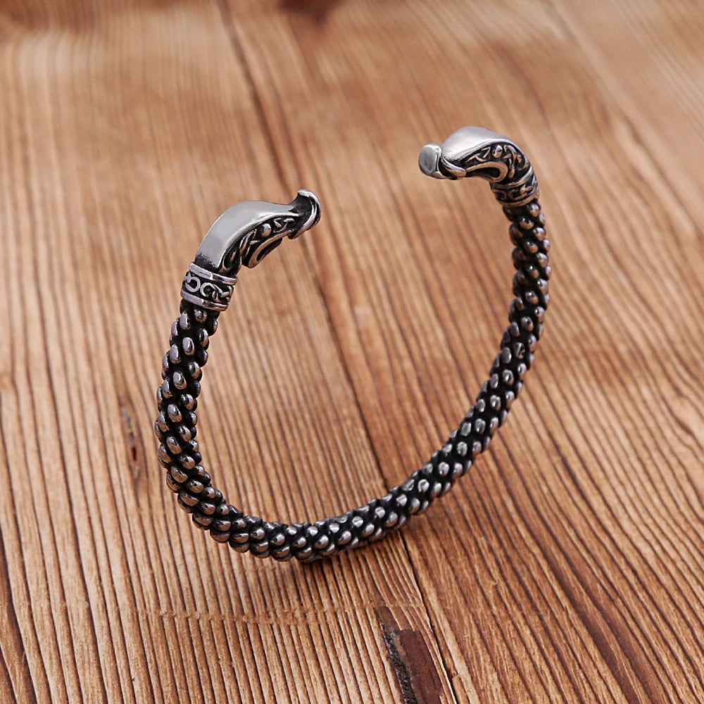 PENDRA Serpentviking Retro Viking Snake Bracelet