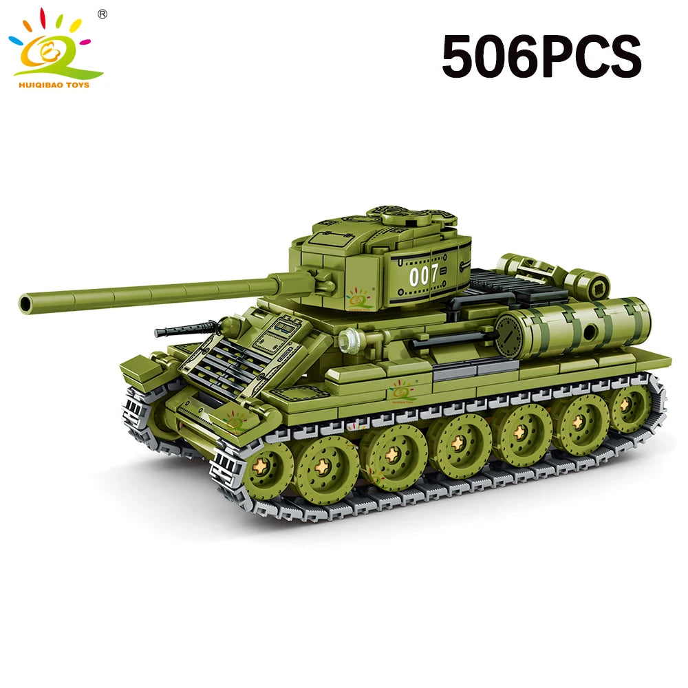 PENDRA Military Tank Army Building Set