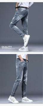 PENDRA Slim Long Korean Pants