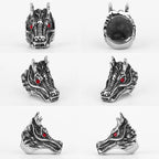 PENDRA Chinese Dragon Animal Steel Ring