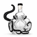 Creative Octopus Shape Glass Decanter 350ml Whiskey Wine Liquor Bottle with Stopper for Bar Home Decor