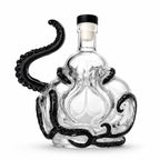 Creative Octopus Shape Glass Decanter 350ml Whiskey Wine Liquor Bottle with Stopper for Bar Home Decor