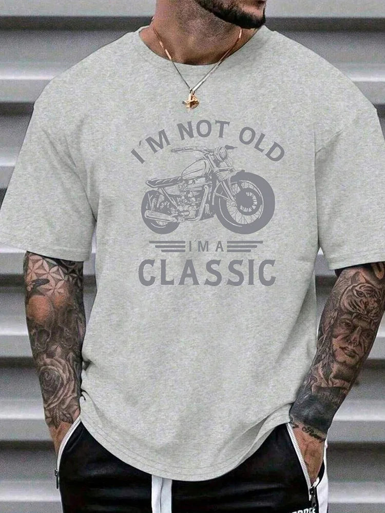 PENDRA Printed Sports Motorcycle T-Shirt