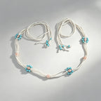 PENDRA Celesia Floral Luxury Waist Chain Belt