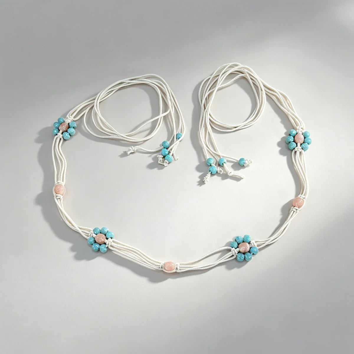 PENDRA Celesia Floral Luxury Waist Chain Belt