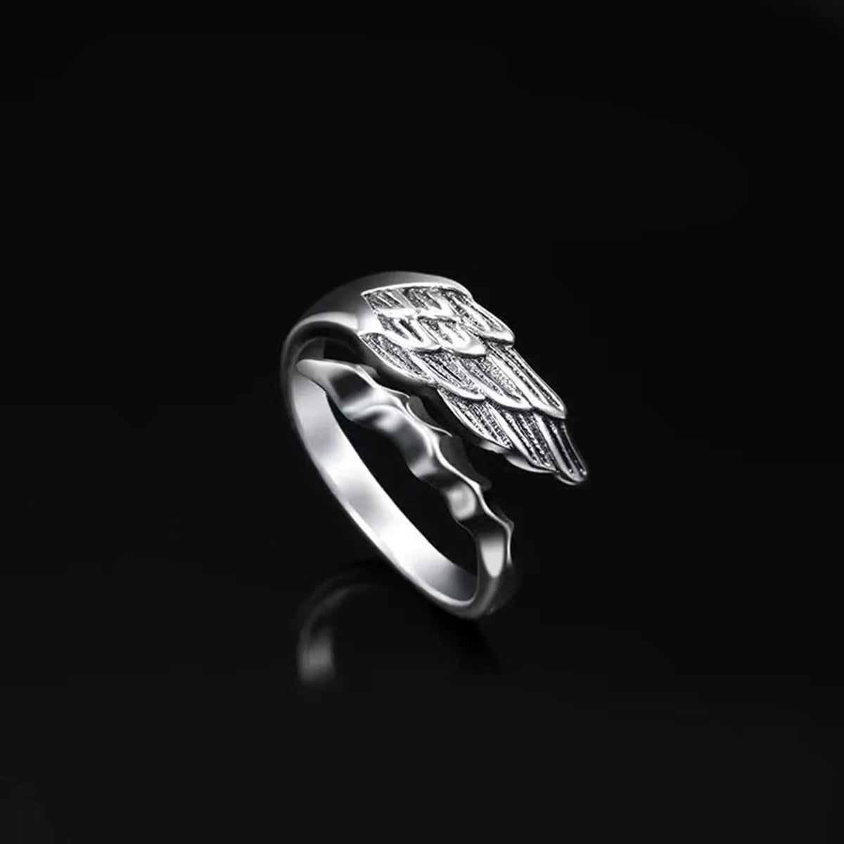 PENDRA Quinlora Angel Wing Ring