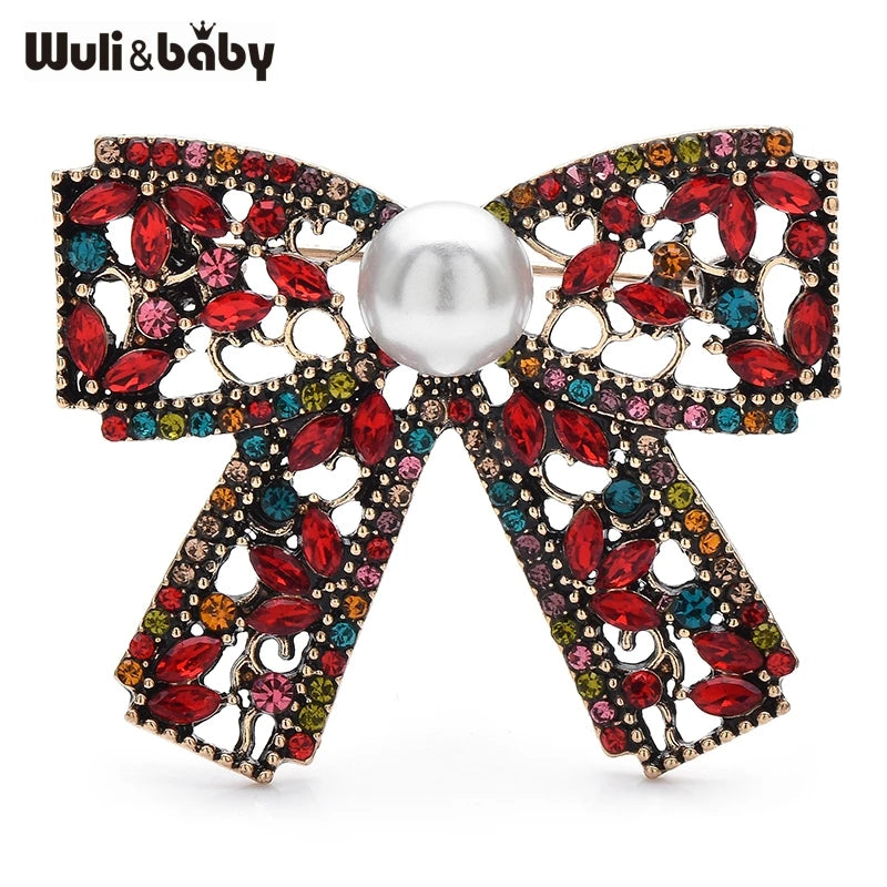 PENDRA Bellara Classic Vintage Bowknot Brooch