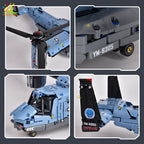 PENDRA Tiltrotor Aircraft Helicopter Building Set