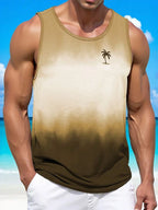 PENDRA Sports Sleeveless Hawaiian Seaside T-Shirt