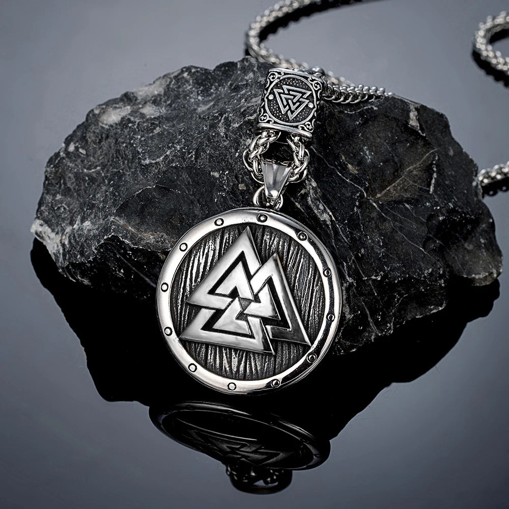 PENDRA Rune Leather Necklace