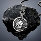 PENDRA Rune Leather Necklace