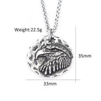 PENDRA Eaglecrest Vintage Eagle Head Pendant