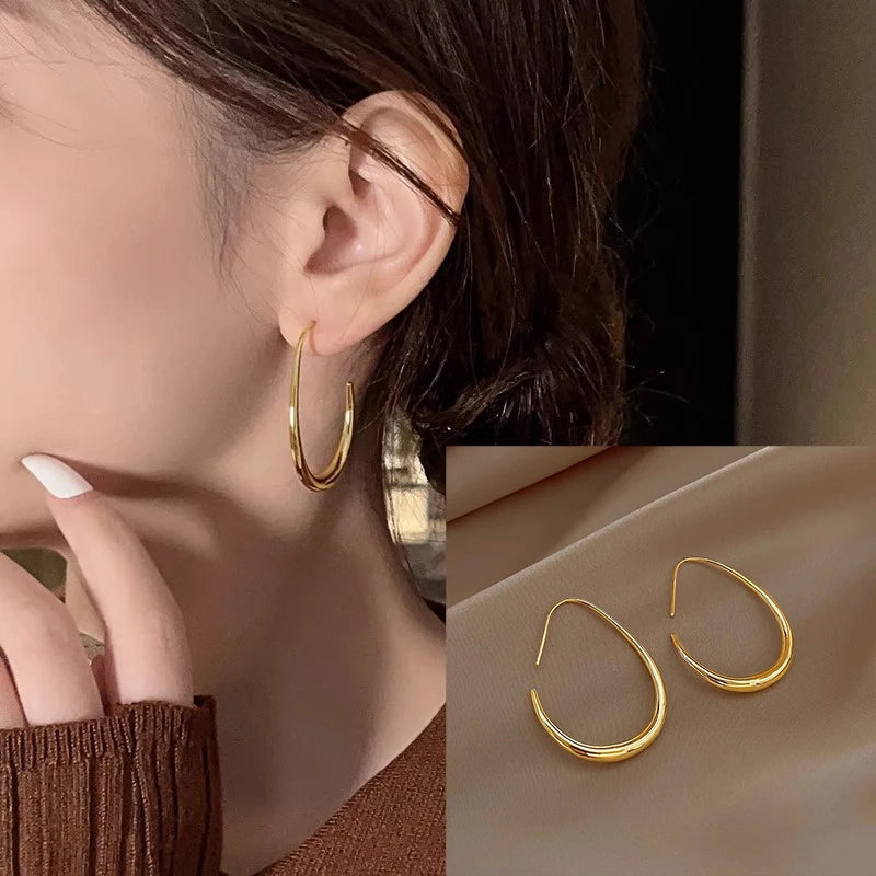 VENTFILLE 925 Sterling Silver Black Agate Earring for Women Girl Design Personality Minimalism Jewelry Gift Dropshipping