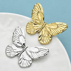 PENDRA Stainless Steel Butterfly 2-color Brooch