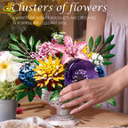 PENDRA Bouquet Potted Floral Building Set