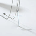 PENDRA Cross Double Pendant Necklace