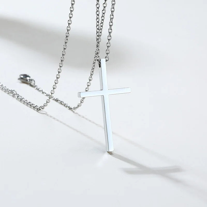 PENDRA Cross Double Pendant Necklace