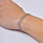 PENDRA Silver 2Pcs Bracelet
