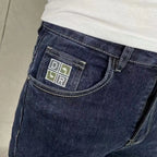 New Harajuku Fashion Trendy Spring Autumn Slim Fit Casual Jeans for Men Vintage Tapered Pencil Pants Stretch Boyfriend Jeans