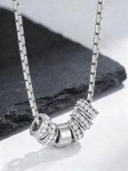 PENDRA Zircon Silver Pendant Necklace