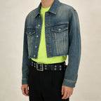 PENDRA Elarara Leather Black D-Buckle Star Belt