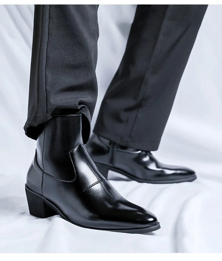 PENDRA Zipper Internal Height Boots