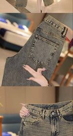 PENDRA Straight Wide Coffee Pants
