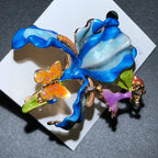 PENDRA Pomella Big Pomegranate Flower Brooch