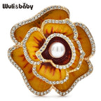 PENDRA Camellia Beautiful Flower Brooch