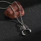 PENDRA Scorpionpunk Stainless Steel Scorpion Pendant