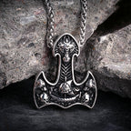 PENDRA Wolf Norse Dragon Necklace