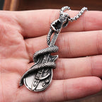 PENDRA Guitarsnake Creative Guitar Snake Pendant
