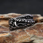 PENDRA DevilsEye Stainless Steel Evil Eye Ring