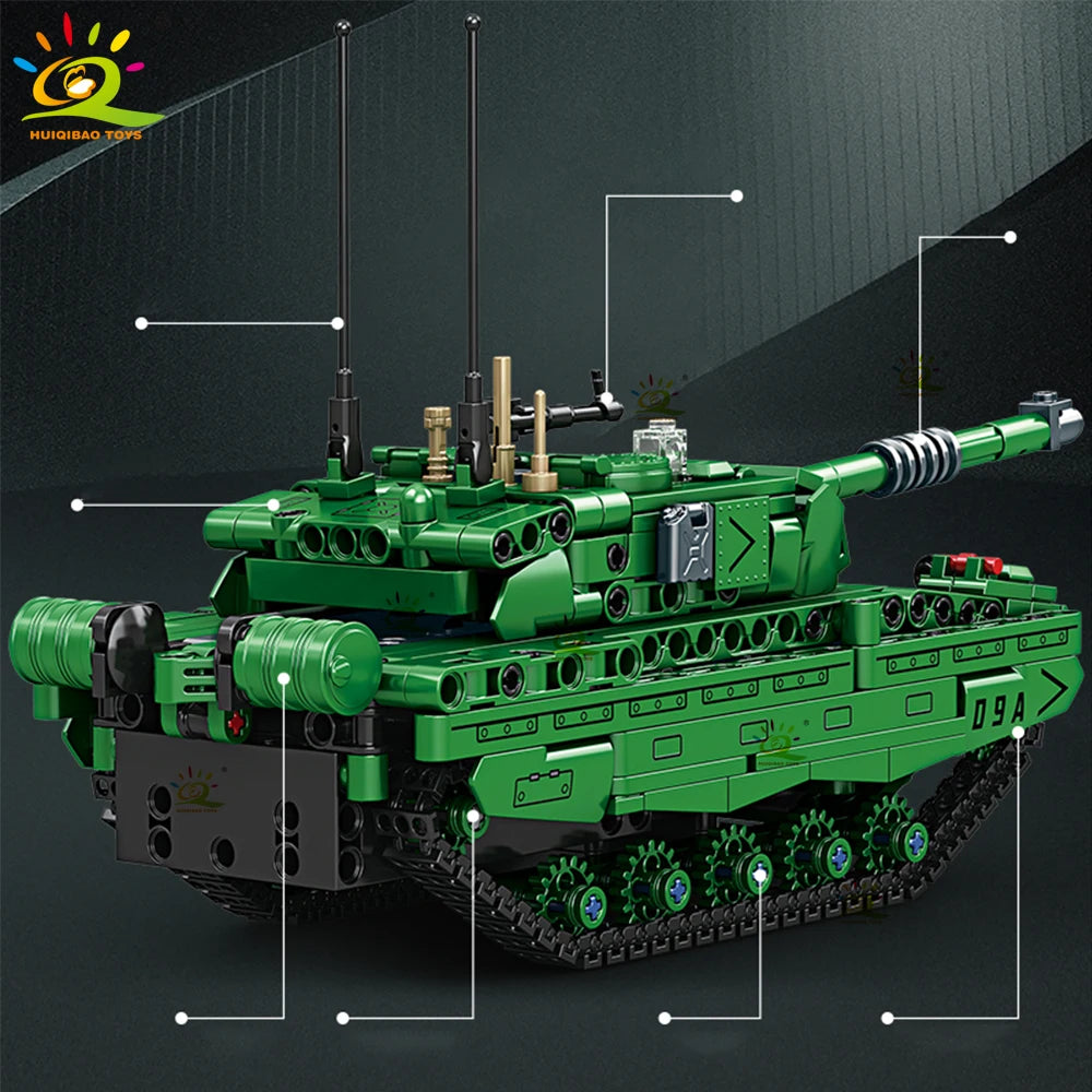 PENDRA RC Military Remote-Control Building Set