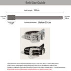 PENDRA Velaessa Metal Black Metal Buckle Luxury Belt