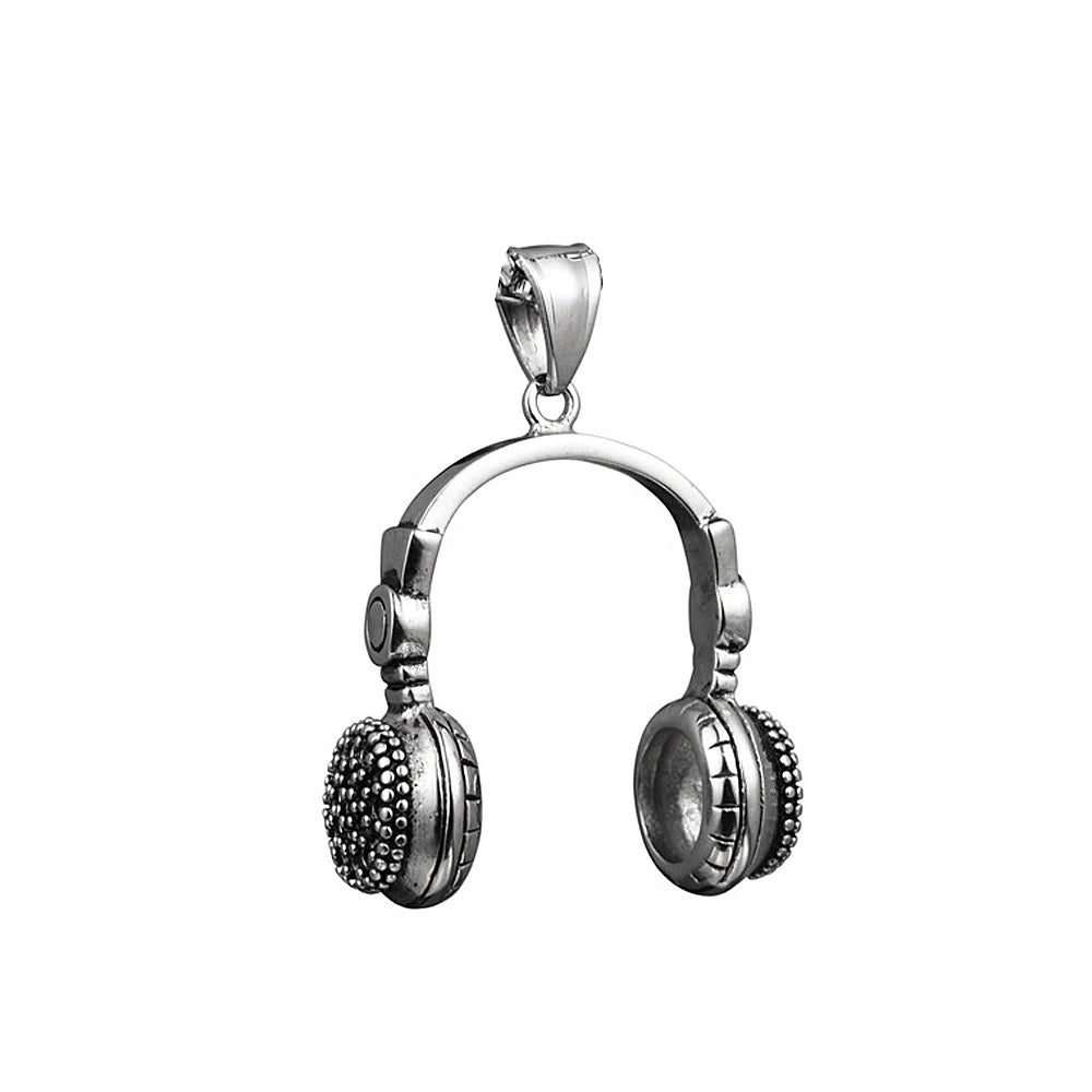 PENDRA Headphone Punk Music Pendant Necklace