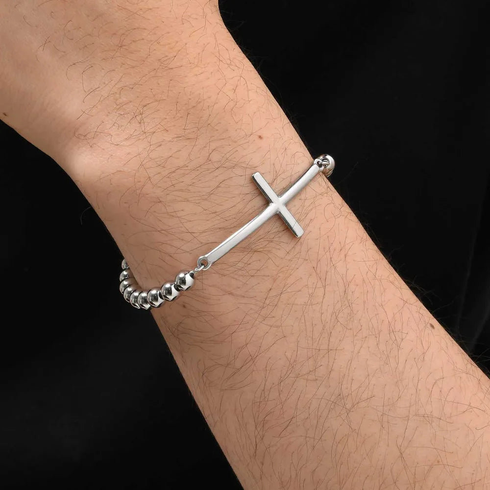 PENDRA Elimire Cross Charm Bracelet