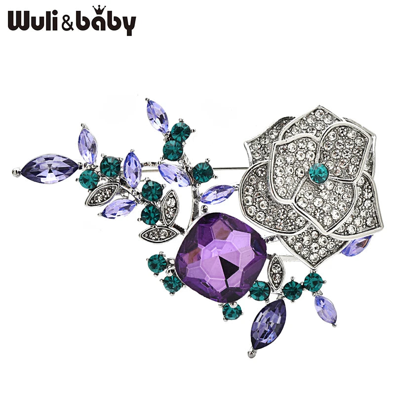PENDRA Floravelle Luxury Flower Brooch