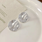 PENDRA Sterling Silver Studs Earrings