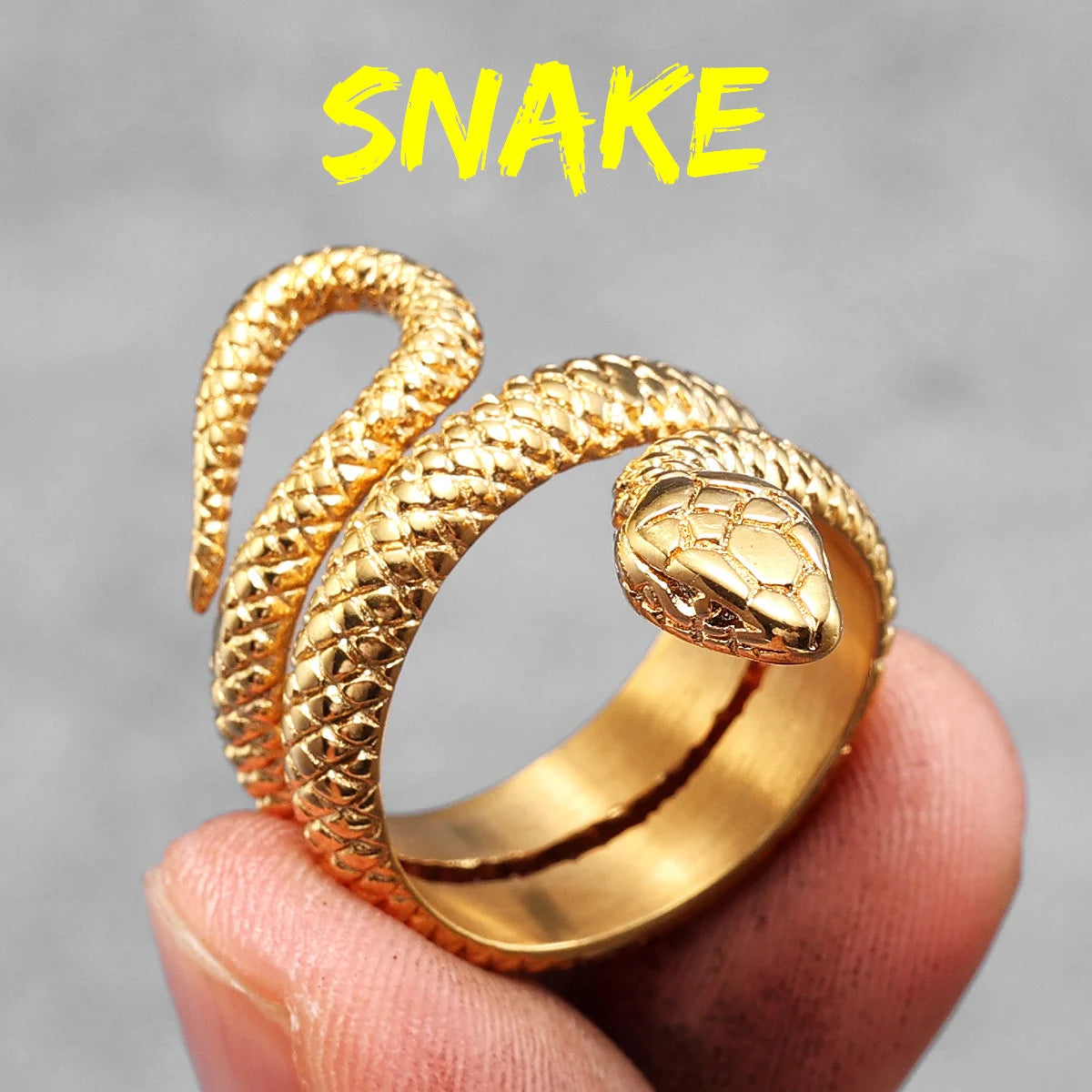 PENDRA Biker Steel Ring