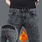 PENDRA Plush Wool Korean Jeans