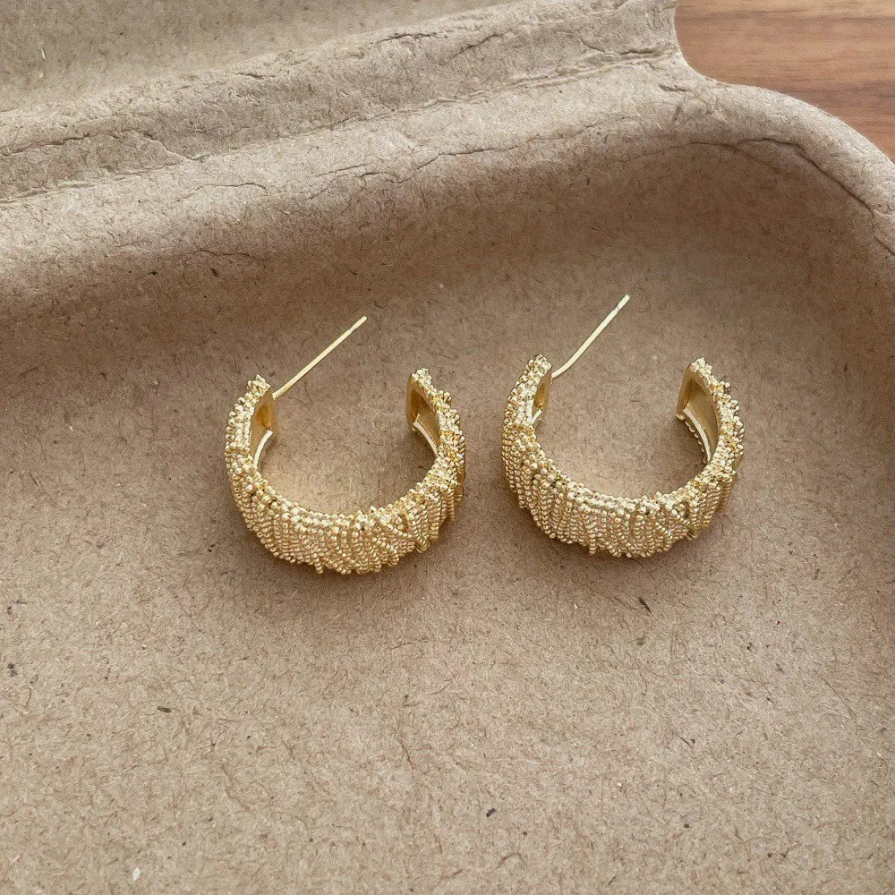 VENTFILLE 925 Sterling Silver Earring for Women Ear Plain Ring Earring Hoop Minimalist Jewelry Birthday Gift Dropshipping
