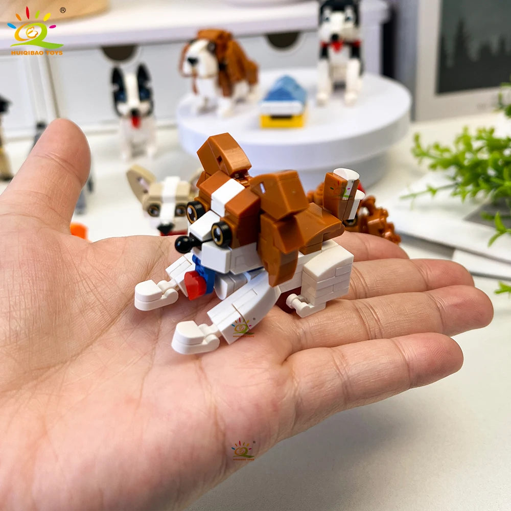 PENDRA Dog Amimal Micro Building Set