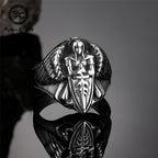 PENDRA Angel Wings Vintage Ring