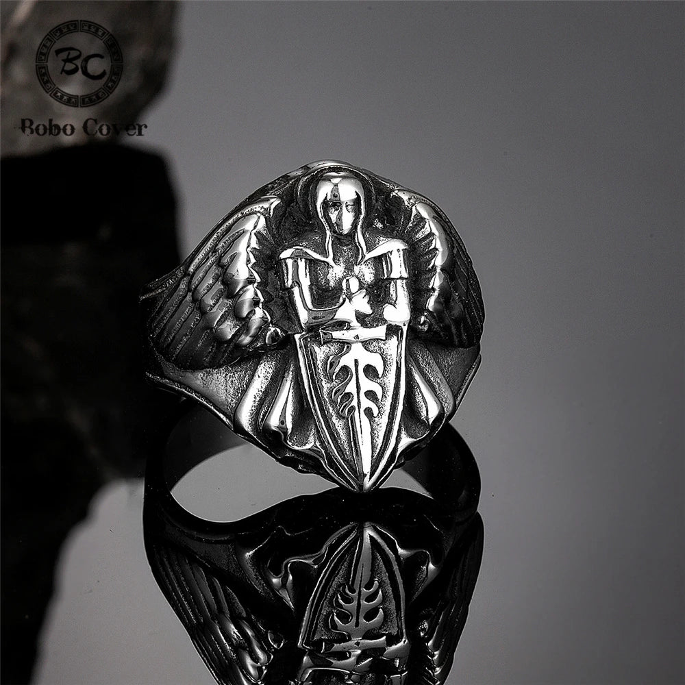 PENDRA Angel Wings Vintage Ring