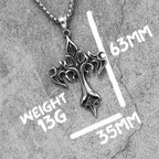 PENDRA Veydell Cross Charm Necklace